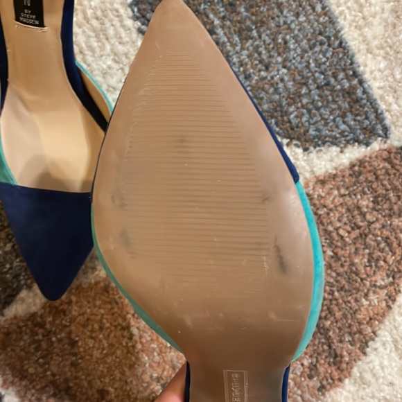 Steven by Steve Madden two tone ankle strap heels - Picture 6 of 8